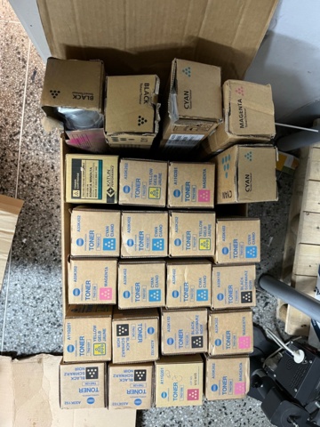 1116509-3 Parti med toner / Richo / Xerox & Konica Minolta