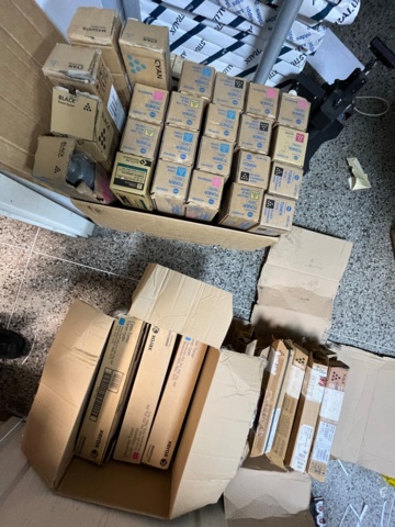 1116509-2 Parti med toner / Richo / Xerox & Konica Minolta