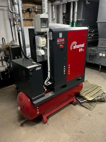1116514-20 Compressor with refrigeration dryer, Shamal Storm 8-08-270 / FSN RD17 -21
