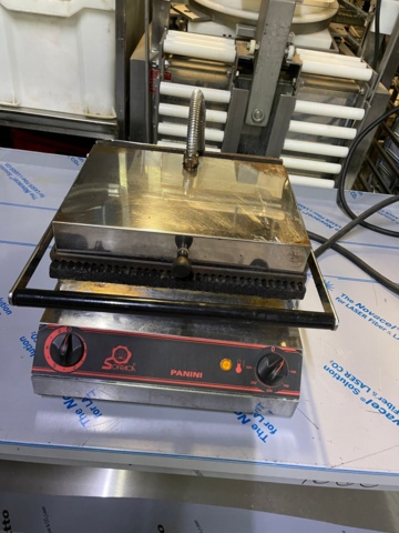 898553-2 Clamp grill/Panini grill simple, 3-phase