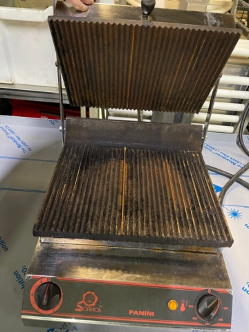 898553-3 Clamp grill/Panini grill simple, 3-phase