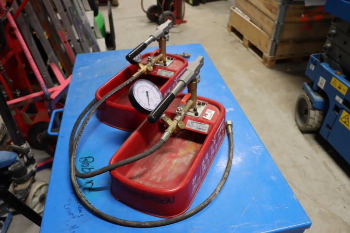 1034087-3 2 Rothenberger RP30 test pressure pumps