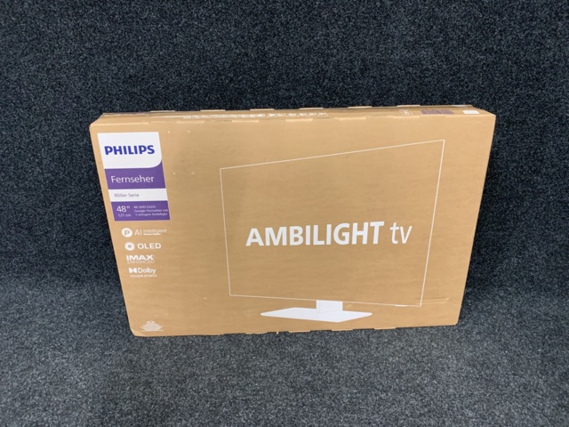 1116377-3 48" 4K OLED Ambilight TV Philips 48OLED808/12