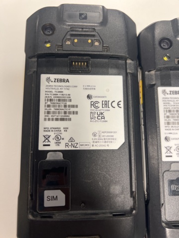 1117274-4 Handdatorer med scanner Zebra 2 st