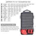 1119210-11 112 Piece High Precision Screwdriver Kit - Shipping Included