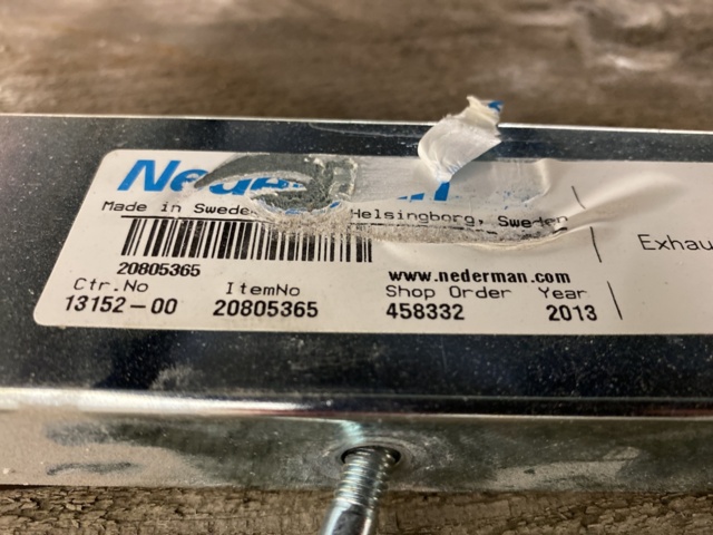 1112067-7 Exhaust hose reel Nederman