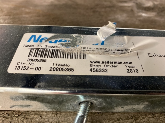 1112067-8 Exhaust hose reel Nederman