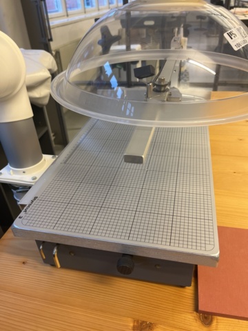 1066809-6 Foam cutting machine Styrocut 3 with exhaust