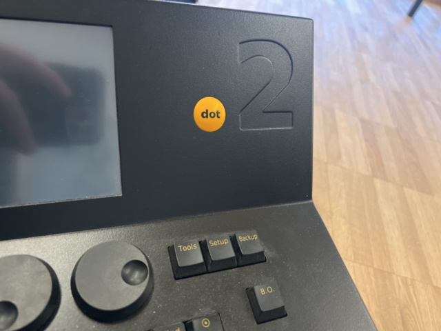 1116910-3 Light mixer table MA Dot2 Core including Roddcase