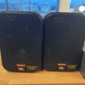 1116914-4 2 JBL speakers with stereo integrated amplifier