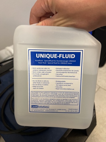 1116925-7 Smoking machine Look Unique 2.1 with smoking liquid