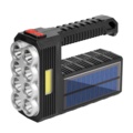 1120099-1 3 flashlights, solar powered, rechargeable battery- Shipping included