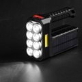 1120099-8 3 flashlights, solar powered, rechargeable battery- Shipping included