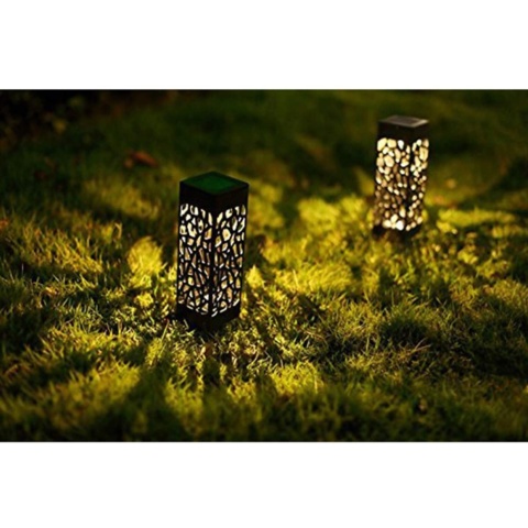 1120178-8 10 st trädgårdsbelysning med solcell - Frakt ingår