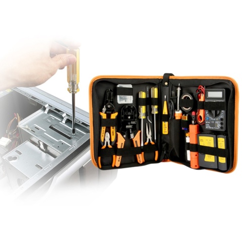 1121598-3 Networking Tool Kit 17-in-1 - Shipping included