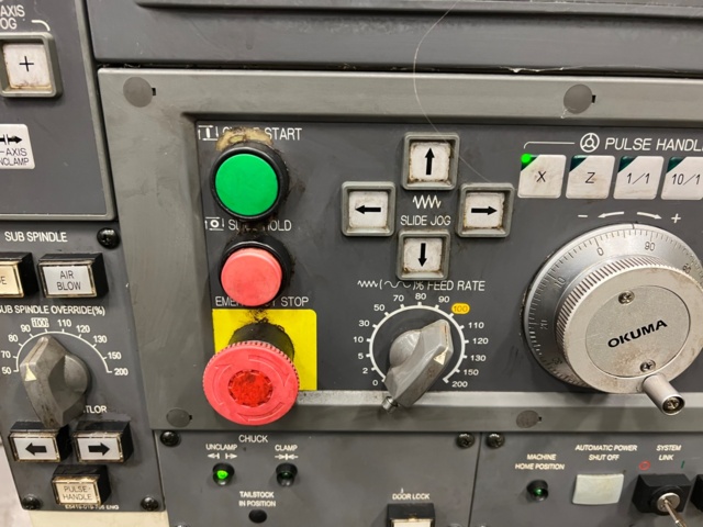 953264-12 CNC Lathe Okuma LB300-MW With many accessories