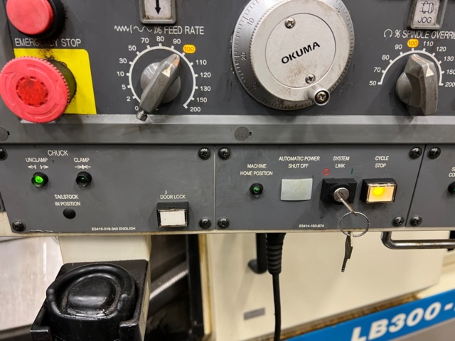 953264-18 CNC Lathe Okuma LB300-MW With many accessories