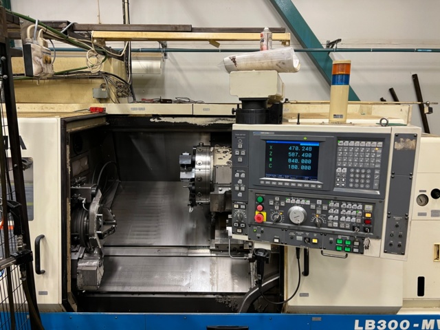 953264-20 CNC Lathe Okuma LB300-MW With many accessories