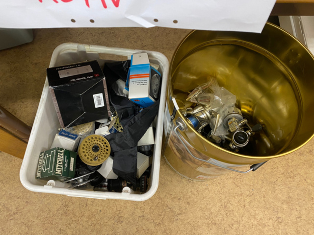 1122823-119 Lot of fishing equipment and accessories