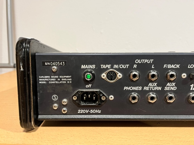 1067065-4 Mixer Carlsbro Sound - Constellation 12/2