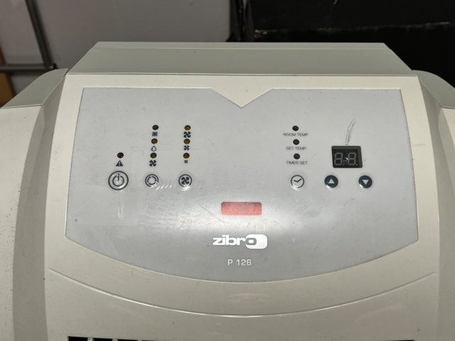 1067084-2 Air conditioning Zibro P 126 with ventilation hose