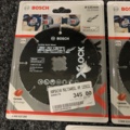 1122881-6 9 pcs Cutting discs 125mm x 22.23mm 2608619284 Bosch