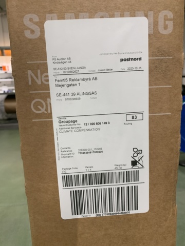 1084701-4 65" 4K Neo QLED TV Samsung QE65QN85BATXXC