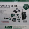 1123067-3 Tool kit Hikoki with 5 parts battery tools & 18v 2X5.0AH batteries