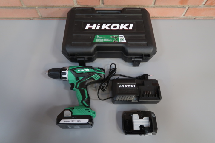 1123071-2 Impact drill HiKOKI DV18DJL with 2 x 2.5Ah batteries and charger