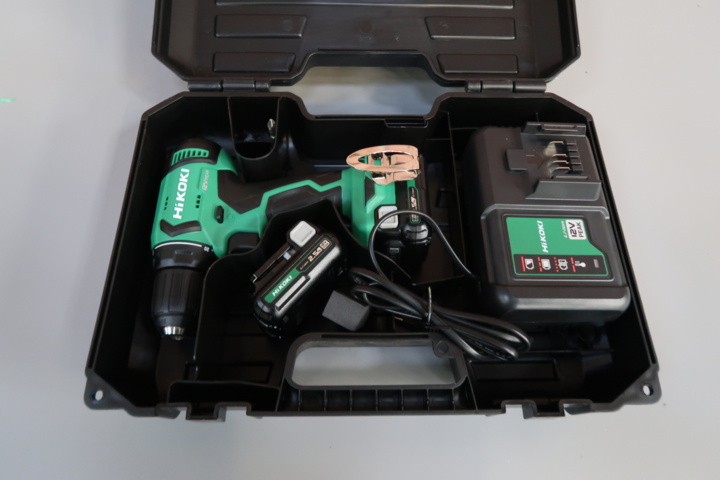 1123229-2 Screwdriver HiKOKI DS12DA with 12V, 2x2.5Ah battery and charger