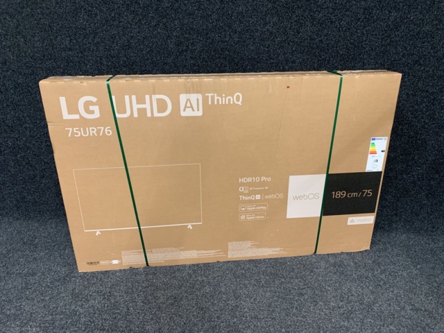 1119300-3 75" 4K UHD Smart TV LG 75UR76006LL