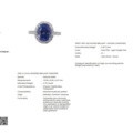 1123635-7 Ring 14K White Gold with Tanzanite and Diamonds