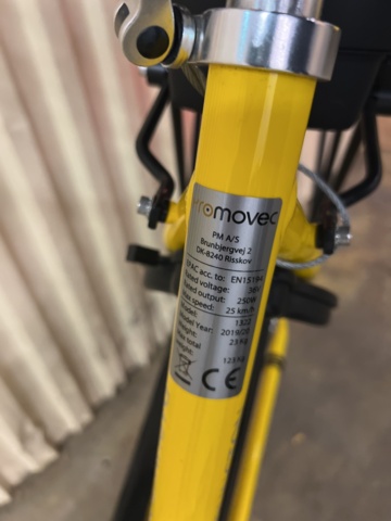 1117295-6 Electric bike Darlington Raleigh - 2019