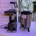 1066850-2 Coffee maker and larger thermos
