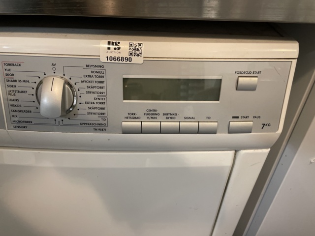 1066890-2 Tumble dryer AEG electrolux lavatherm - Scratch object