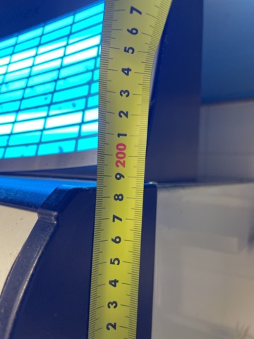 1085878-7 Beverage cooler with glass door Tefcold CEV425CP/R600a