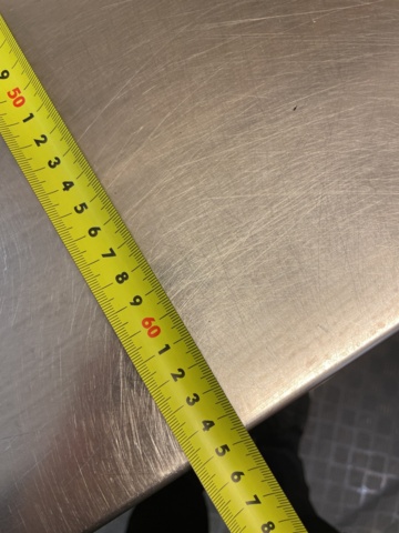 1085884-7 Cooler with 10 drawers & stainless steel workbench