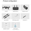 1124116-6 2 drones, 4K, 2 cameras, app - Shipping included