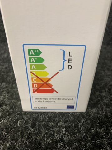 1123587-5 6 Downlight Light 6W complete LED, Zebra