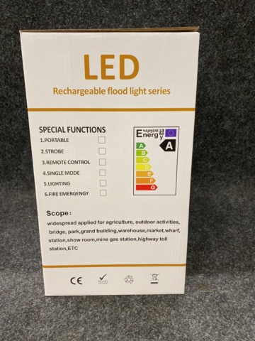 1118720-8 Arbetslampa LED 50W uppladdningsbar