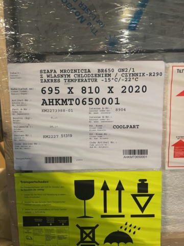 1124240-3 Coolpart freezer Line 650