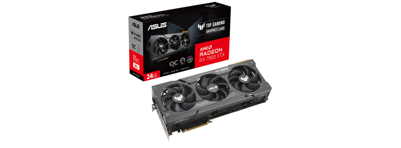 1089726-2 Graphics card ASUS Radeon RX 7900 XTX 24GB TUF Gaming OC