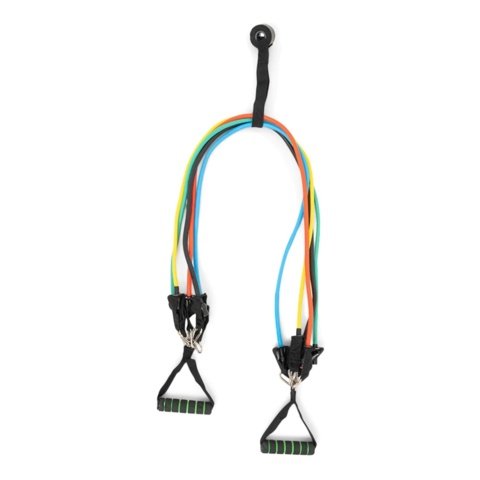1124835-4 2 pcs. Elastic set with handles - Complete home training PRO