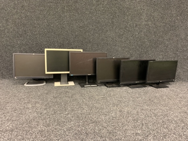 6 monitors - PS Auction - We value the future - Largest in net auctions