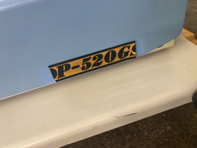 1052641-7 Mini Press Machine Oshima OP-520GS (REPAIR OBJECT)