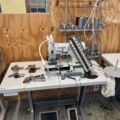 1116940-1 12 needle Sewing machine Zoje with table & pedals