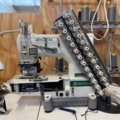 1116940-4 12 needle Sewing machine Zoje with table & pedals