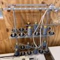 1116940-8 12 needle Sewing machine Zoje with table & pedals