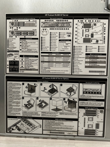 1125005-5 HP ProLiant DL380G7 including hard drives