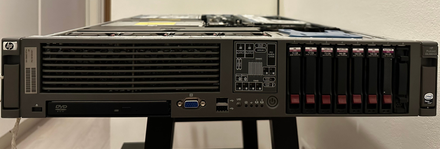 1125005-1 HP ProLiant DL380G7 including hard drives